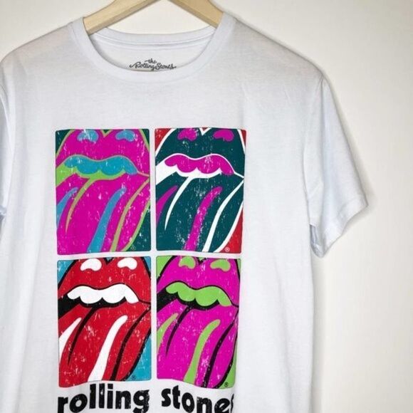 THE ROLLING STONES Baby Blue Graphic Tee  - Picture 2 of 8